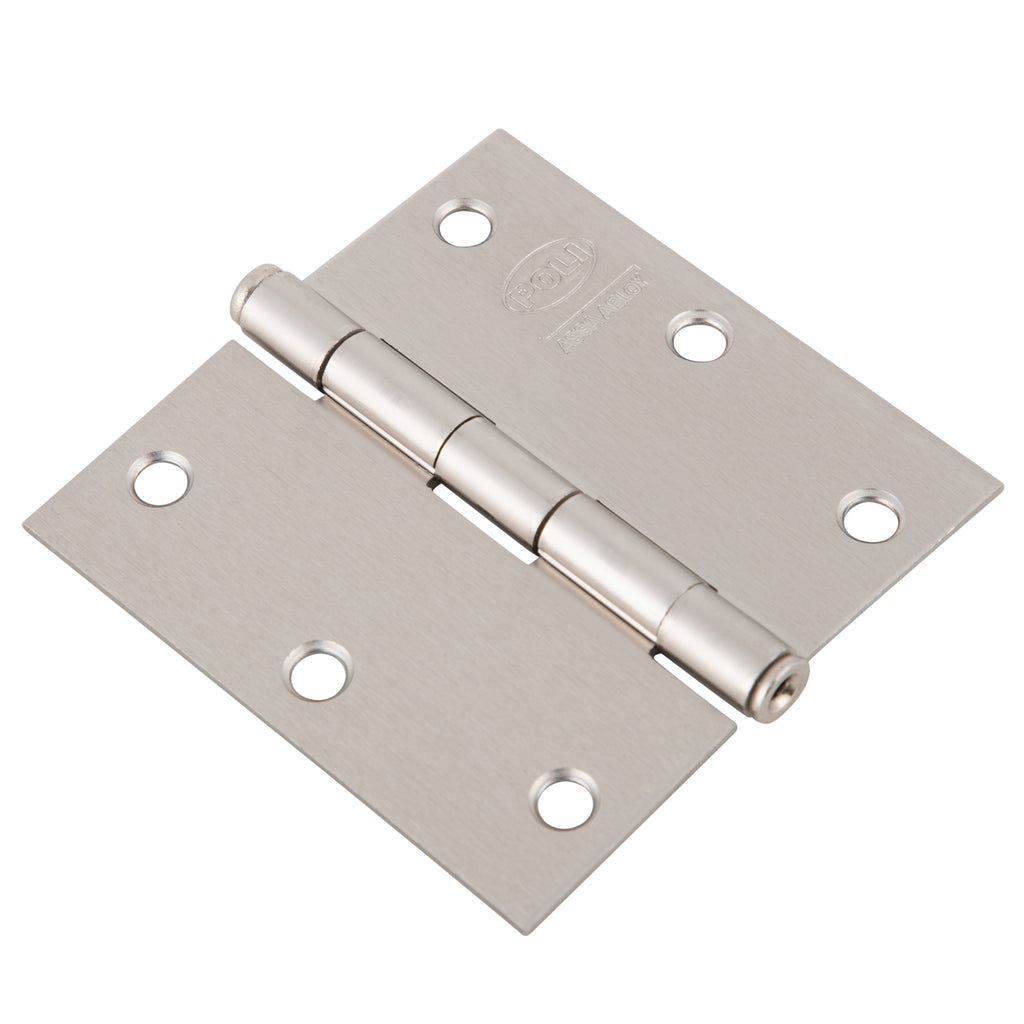 Pack de 3 Bisagras de Acero Niquel 3.5" x 3.5"