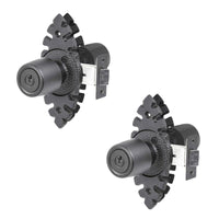 Pack 2 Cerraduras Tubular Pomo Urbano Rústica Acceso