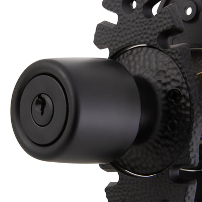 Pack 3 Cerraduras Tubular Pomo Urbano Rústica Oficina/Dormitorio