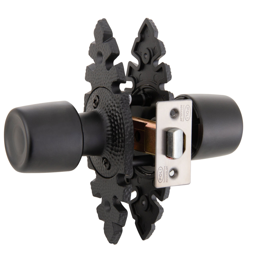 Pack 3 Cerraduras Tubular Pomo Urbano Rústica Simple Paso