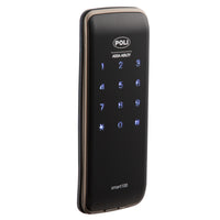 Pack Cerrojo Digital Smart100 Fácil instalación + Tirador Thor Simple Negro