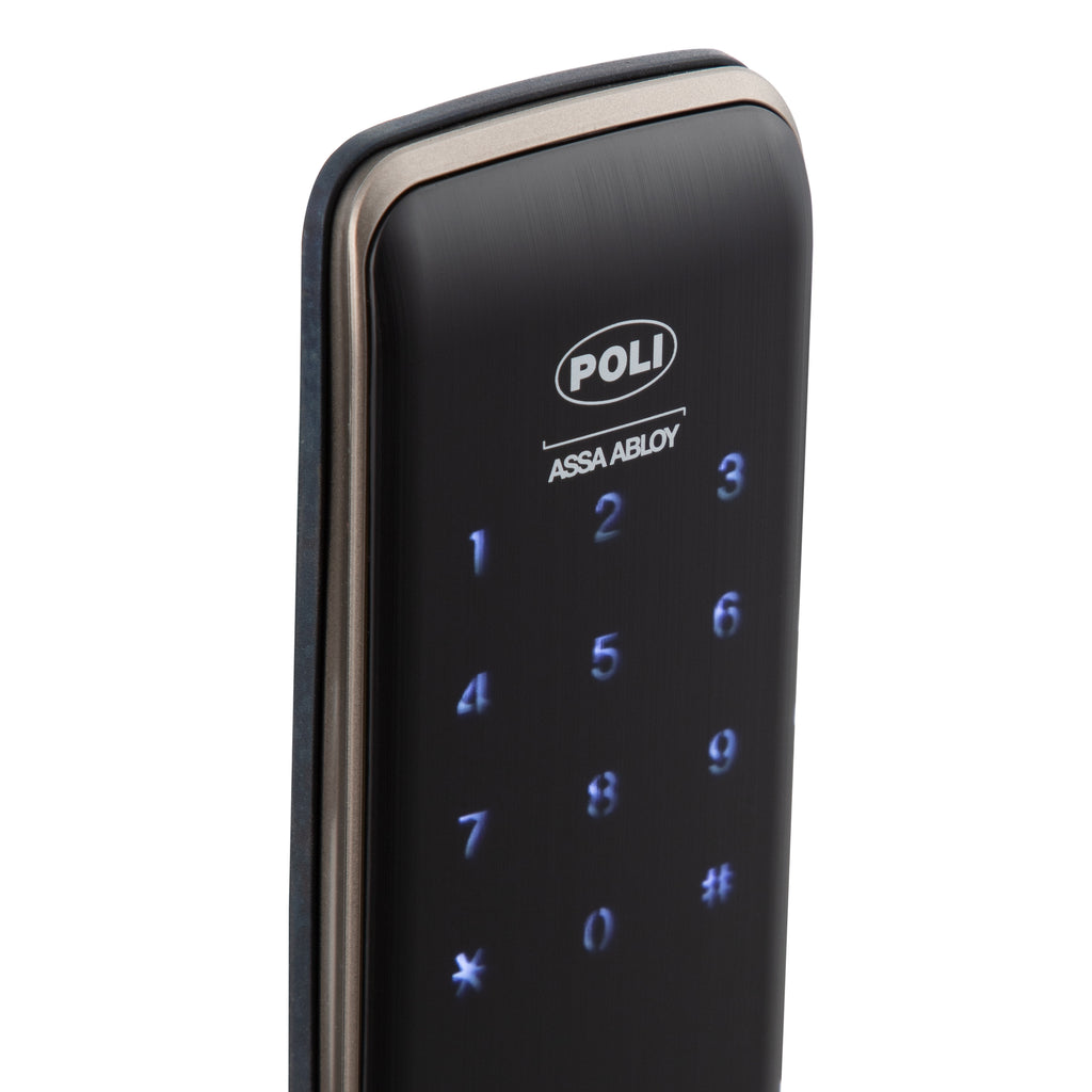 Pack Cerrojo Digital Smart100 Fácil instalación + Tirador Thor Simple Negro