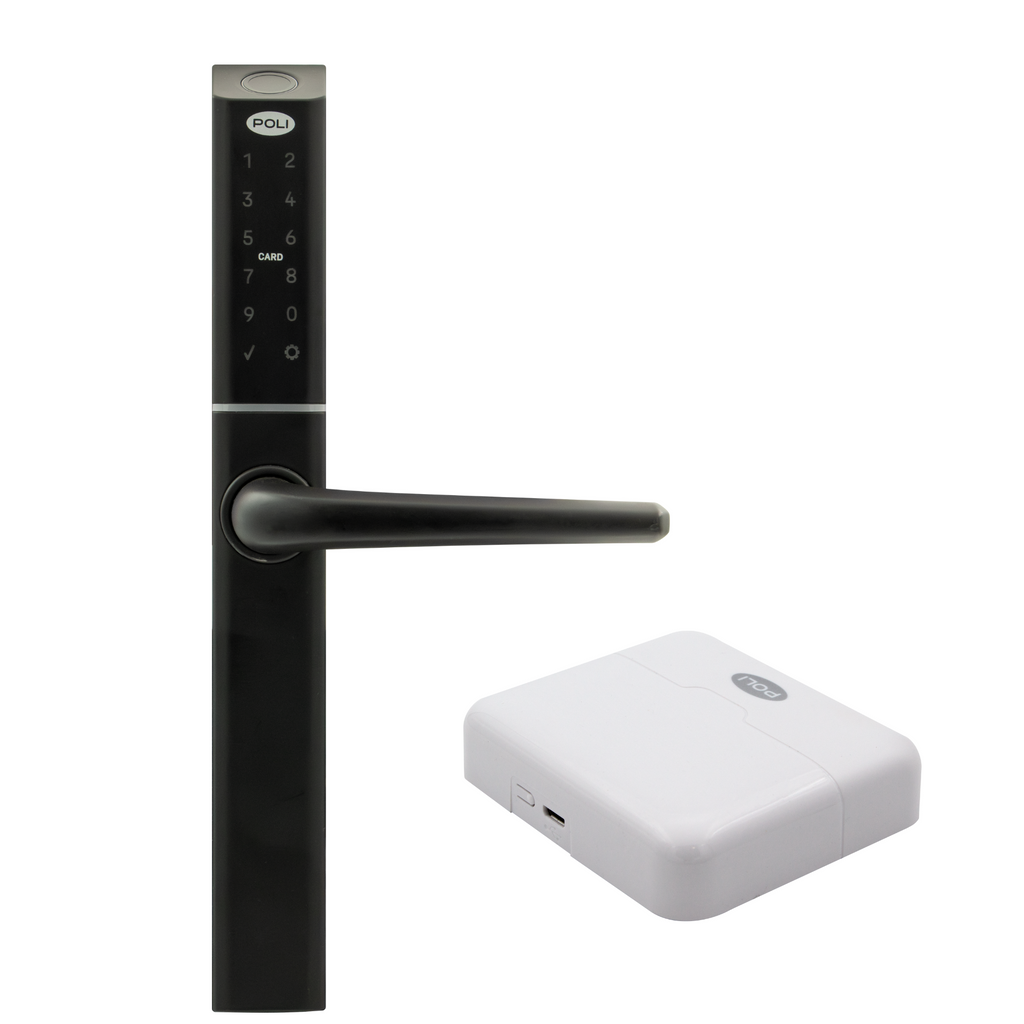 Pack Cerradura Digital Inteligente Smart 1300 + Hub Poli Home