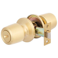 Pack 3 Cerraduras Tubular 8000 Baño/Dormitorio Bronce