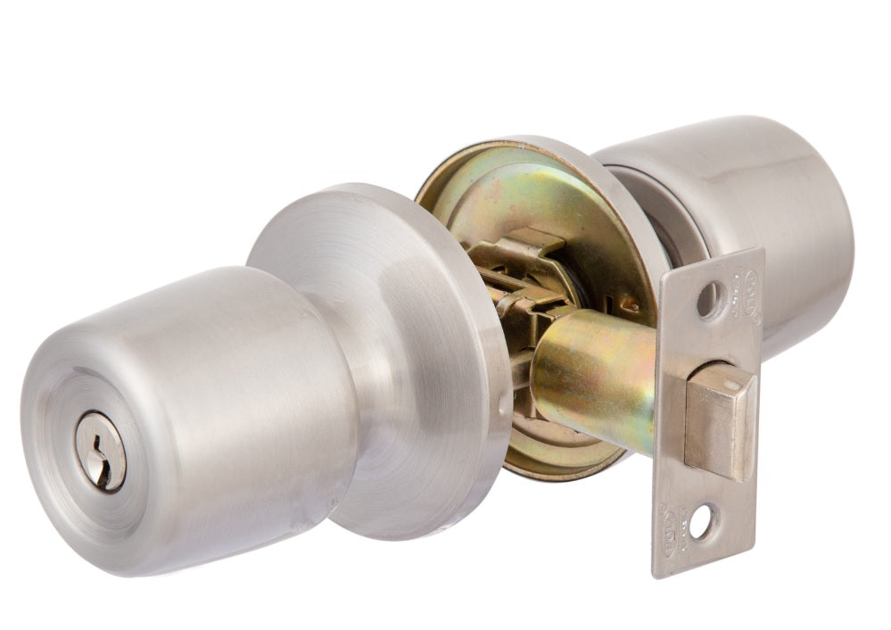 Pack 3 Cerradura Tubular 8000 Acceso Principal Inoxidable