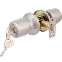 Pack 3 Cerradura Tubular 8000 Acceso Principal Inoxidable