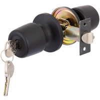 Pack 3 Cerraduras Tubular 8000 Acceso Principal Negro