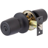 Pack 3 Cerraduras Tubular 8000 Oficina/Dormitorio Negro