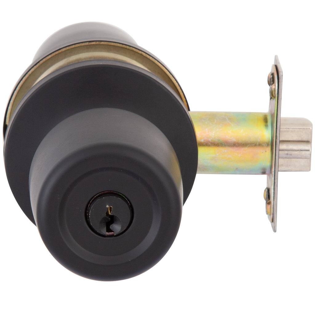 Pack 3 Cerraduras Tubular 8000 Oficina/Dormitorio Negro