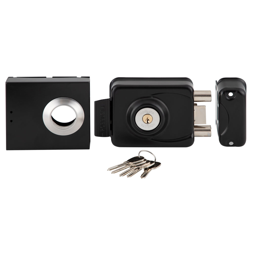 Cerradura Sobreponer Mecánica Poli Robbusta 7100 para Reja