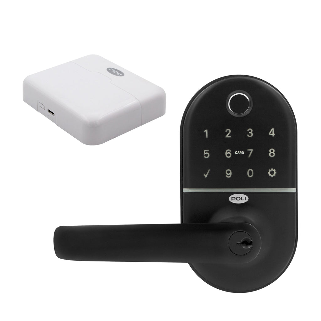 Pack Cerradura Digital Inteligente Smart 1200 + Hub Poli Home