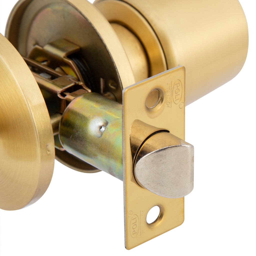 Pack 3 Cerraduras Tubular 8000 Oficina/Dormitorio Bronce