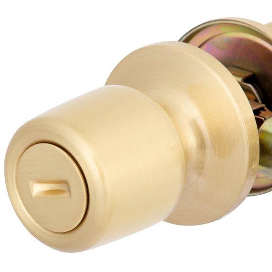 Pack 3 Cerraduras Tubular 8000 Baño/Dormitorio Bronce