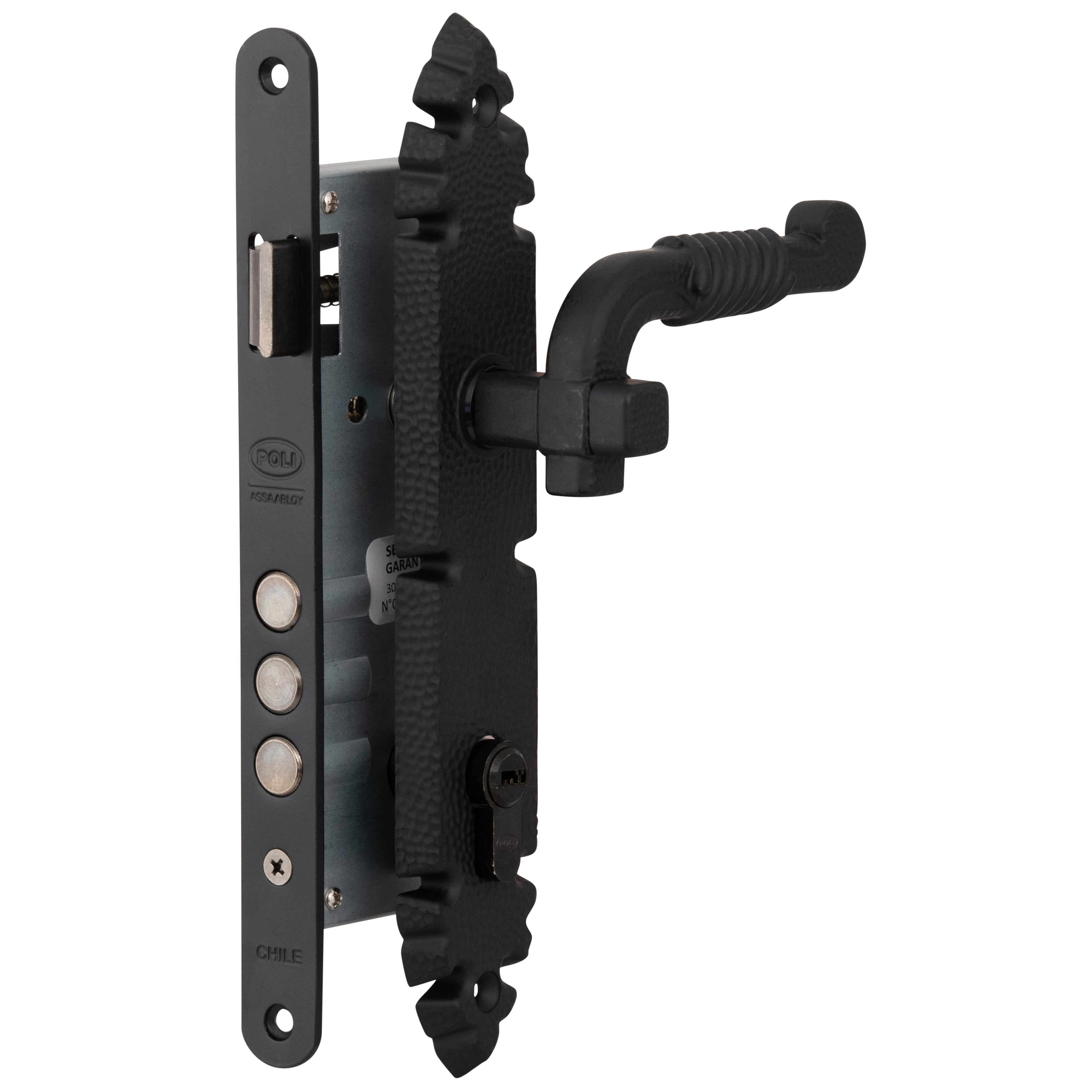 Cerradura Embutida Rústica B40 Oficina