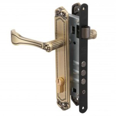 Cerradura Embutida Barroca B40 Oficina