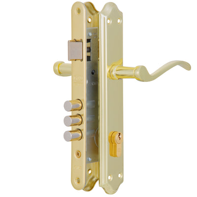 Cerradura Embutida Anna B40 Oficina Bronce