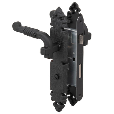 Cerradura Embutida Rústica B40 Manilla Baño