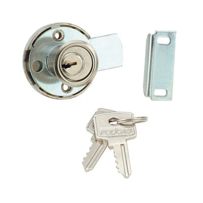 Pack 12 Cerraduras de Muebles Mod.1S-C 20mm