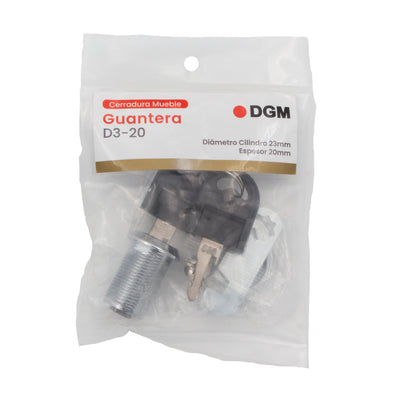 Cerradura de Muebles D3-20 Guantera/Gabinete