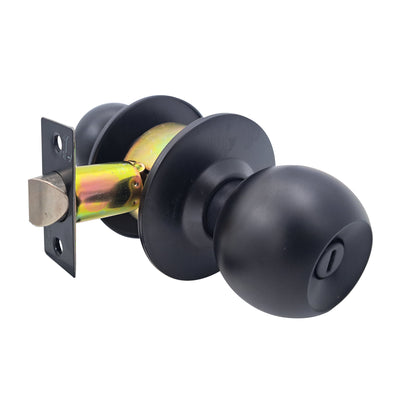 Pack 2 Cerraduras Cilíndrica Sfera 11404 Baño/Dormitorio Negro