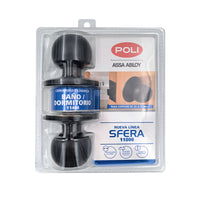 Pack 3 Cerraduras Cilíndricas Sfera 11404 Baño/Dormitorio Negro