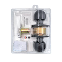 Pack 3 Cerraduras Cilíndricas Sfera 11404 Baño/Dormitorio Negro