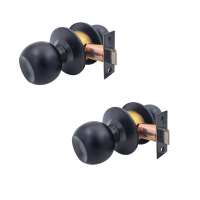 Pack 2 Cerraduras Cilíndrica Sfera 11405 Libre Paso Negro