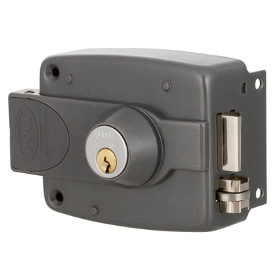 Cerradura Sobreponer Eléctrica Poli 3010 Cilindro Ajustable