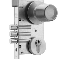 Cerradura Embutida Urbano B60 Acceso Fijo Inoxidable