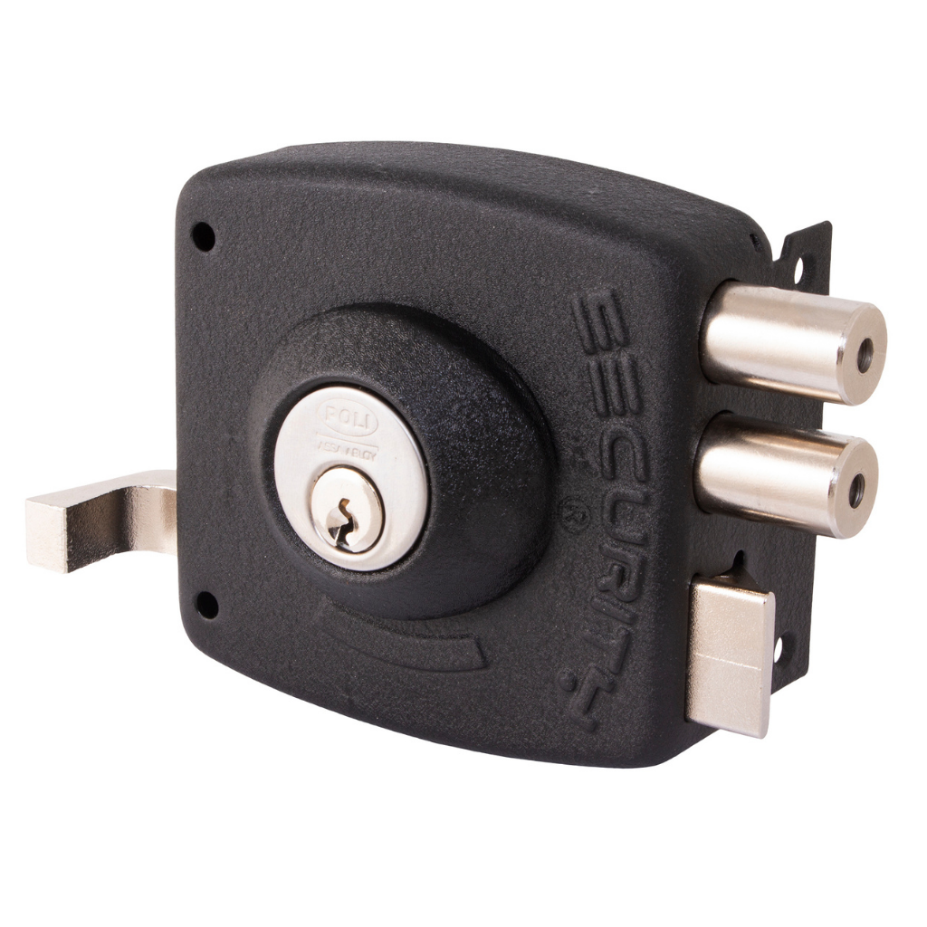 Cerradura Sobreponer Security Pro 2 pitones - Reja