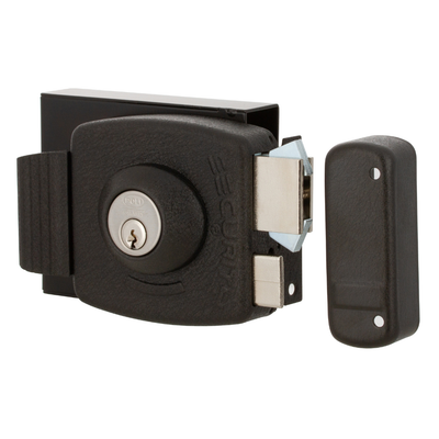 Cerradura Sobreponer Mecánica Poli Security Pro Antipalanca para Rejas