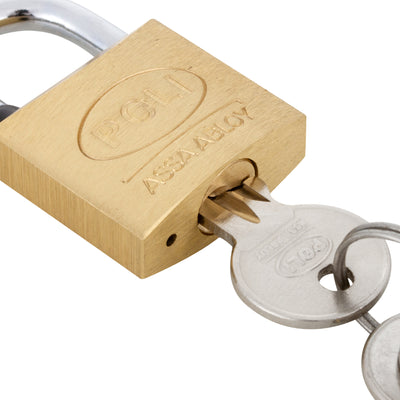 Pack 3 Candados Bronce Estándar P/130 30mm Bronce