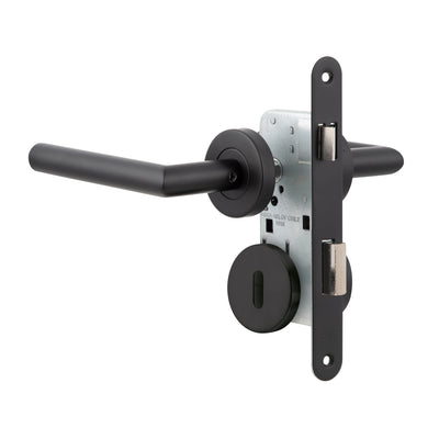 Cerradura Embutida NIZA Black B40 Dormitorio