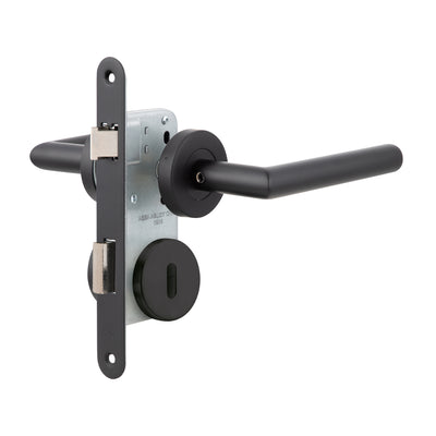 Cerradura Embutida NIZA Black B40 Dormitorio
