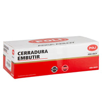 Cerradura Embutida Toscana Black B40 Baño