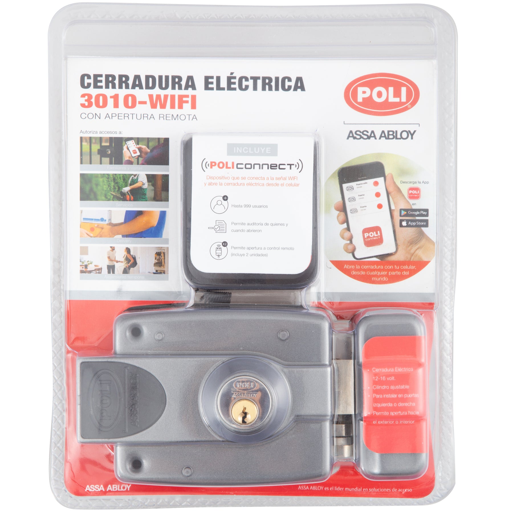 Cerradura 3010 Electrica wifi – Poli Chile