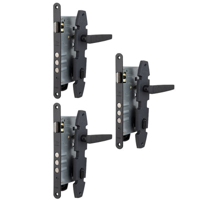 Pack 3 Cerradura Embutida Nordica B60 Acceso 1/2
