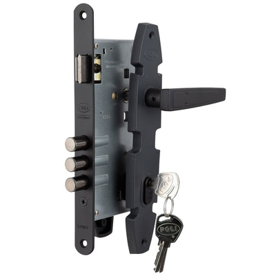 Pack 3 Cerradura Embutida Nordica B60 Acceso 1/2