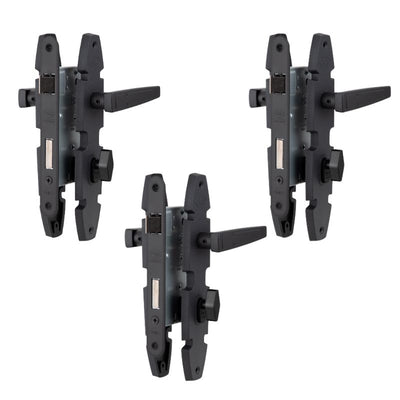 Pack 3 Cerradura Embutida Nordica B40 Baño