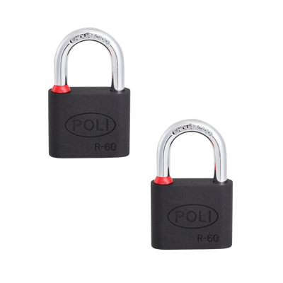Pack 2 Candados Serie R 60mm