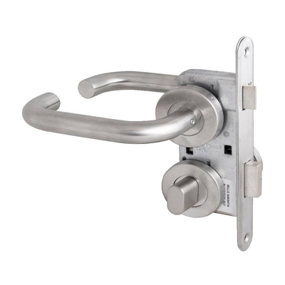 Cerradura Embutida Marsella  B40 Baño/Dormitorio Inoxidable