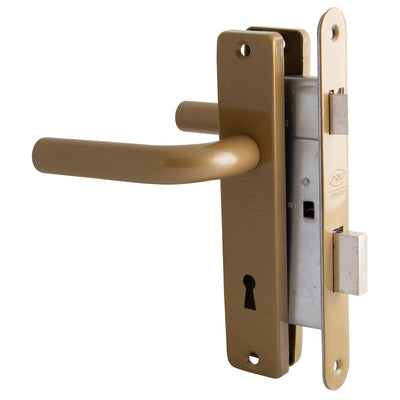 Cerradura Embutida Clasica Kenzo B40 Dormitorio Bronce