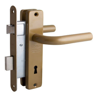 Cerradura Embutida Clasica Kenzo B40 Dormitorio Bronce