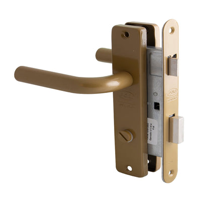 Cerradura Embutida Clasica Kenzo B40 Baño Bronce