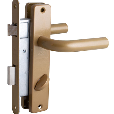 Cerradura Embutida Clasica Kenzo B40 Baño Bronce