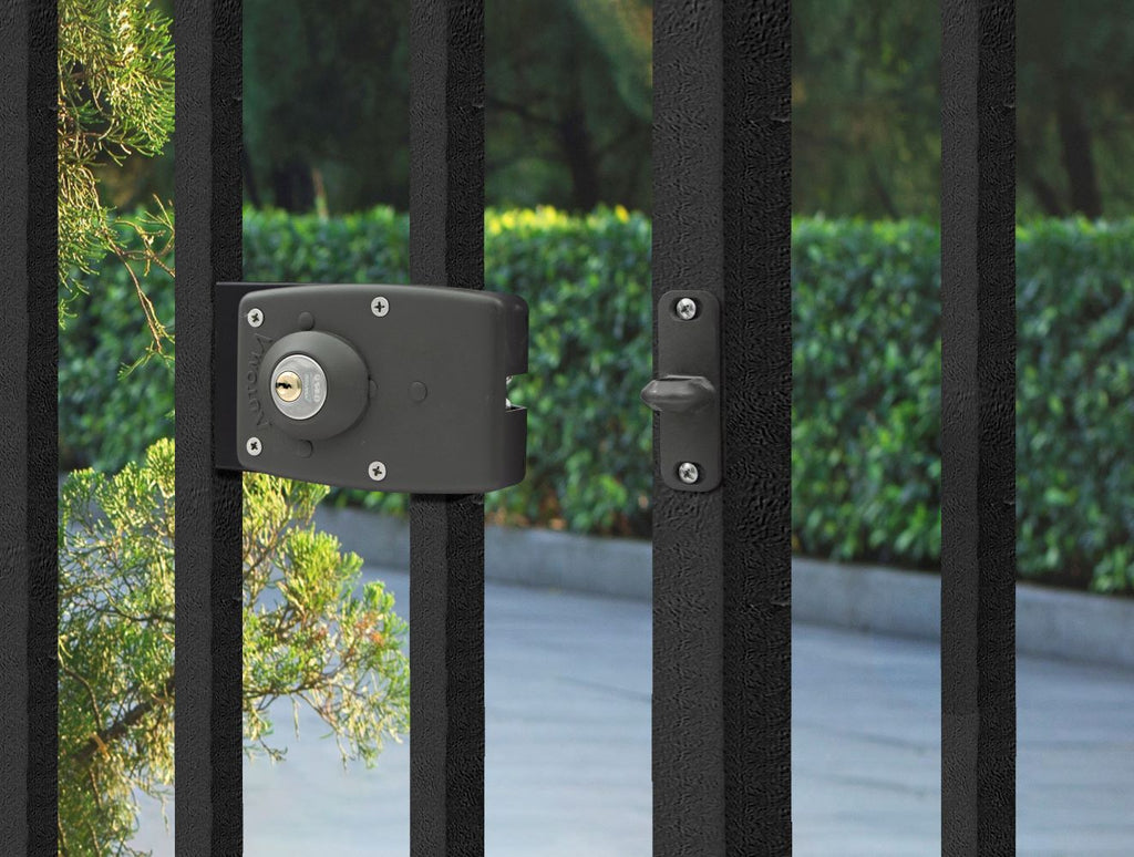Cerradura Sobreponer Mecánica Poli AUTOMA 3100 Para Puertas Correderas y Abatir