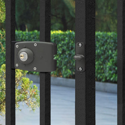 Cerradura Sobreponer Mecánica Poli AUTOMA 3100 Para Puertas Correderas y Abatir