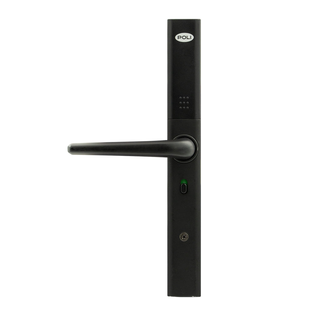 NUEVA Cerradura Digital Poli Smart 1300 Negro - apertura Huella/tarjeta/código