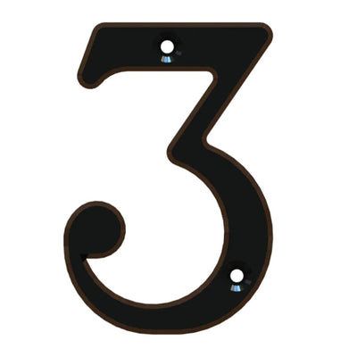 Número 3 Estándar 8,5cm Rústico