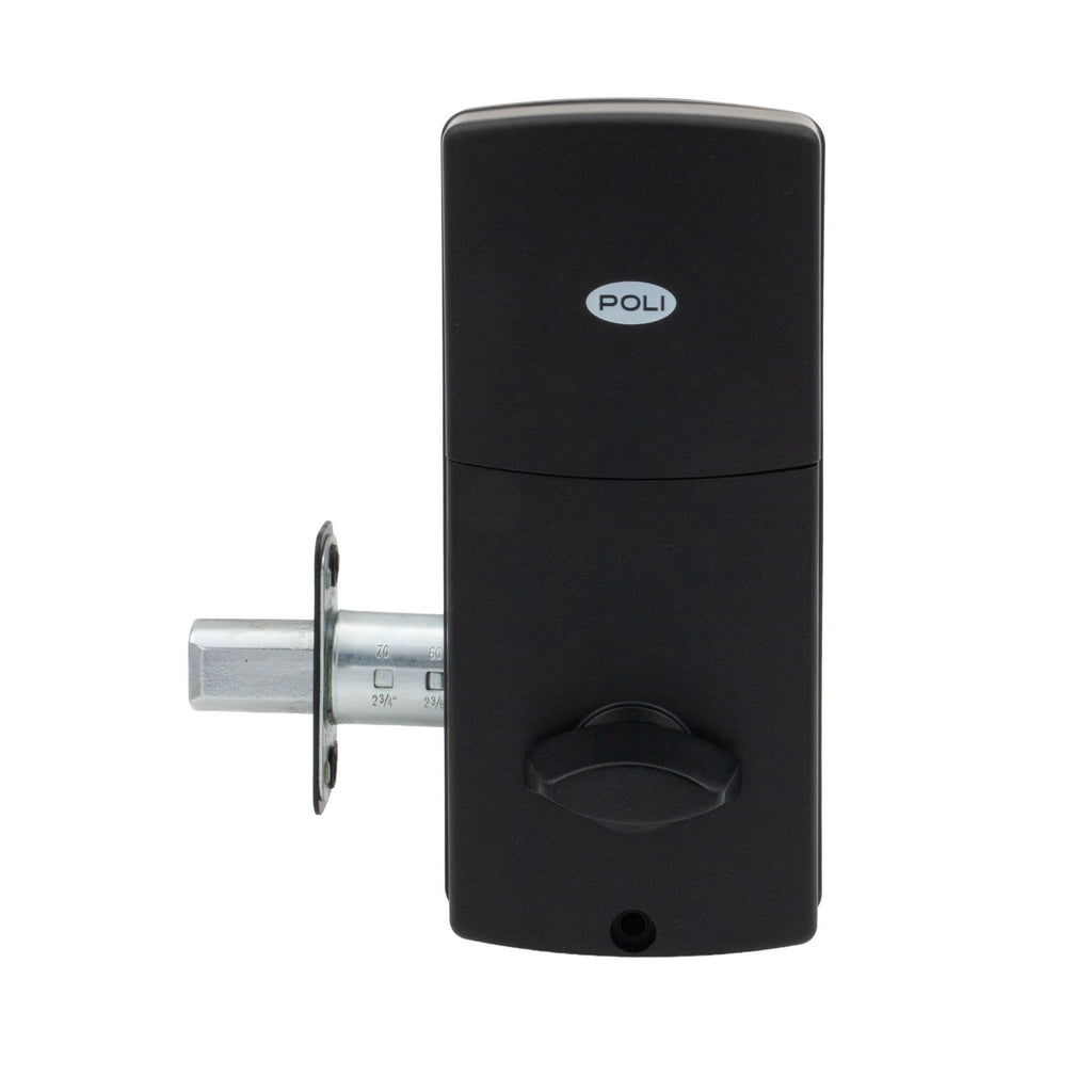 Cerrojo Digital Poli 300 Exterior Color Negro con Código y Llave